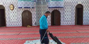 İBADETHANELERDE TEMİZLİK ÇALIŞMALARINI  ANTAKYA BELEDİYESİ EKİPLERİ YÜRÜTÜYOR