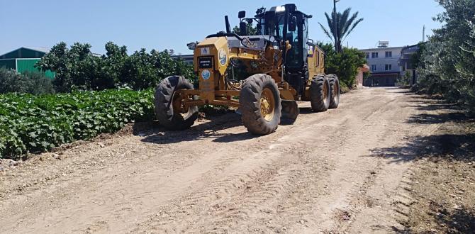 ANTAKYA GENELİNDE YOL ÇALIŞMALARI SÜRÜYOR