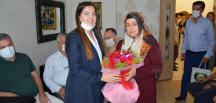 KAYMAKAM KARAMEHMETOĞLU VE BAŞKAN YAVUZ ŞEHİT AİLELERİNİ ZİYARET ETTİ