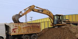 Belediyesi Tarafından Yapımı Devam Eden Sanayi Cami İnşaatı Hız Kesmeden Devam Ediyor