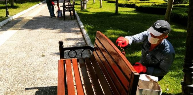 PARKLARDA BAKIM ONARIM ÇALIŞMALARI DEVAM EDİYOR