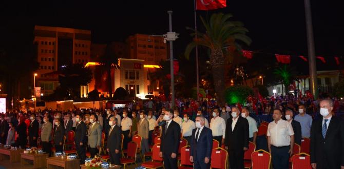 15 Temmuz Demokrasi ve Milli Birlik Günü Anma Programına Katılan Başkan Yılmaz;