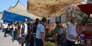 Pazarda maske denetimi