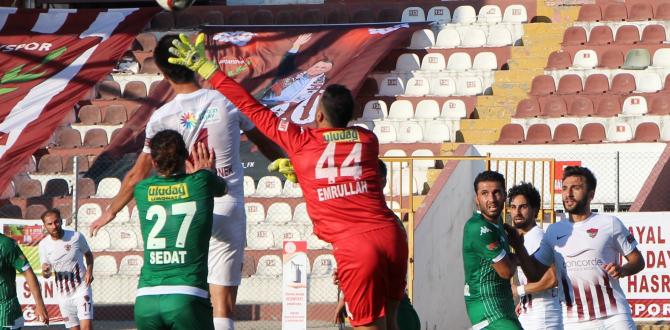 TFF 1. Lig: Hatayspor: 2 – Bursaspor: 0 (İlk yarı sonucu)