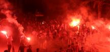Hatayspor şampiyonluğu taraftarıyla kutladı