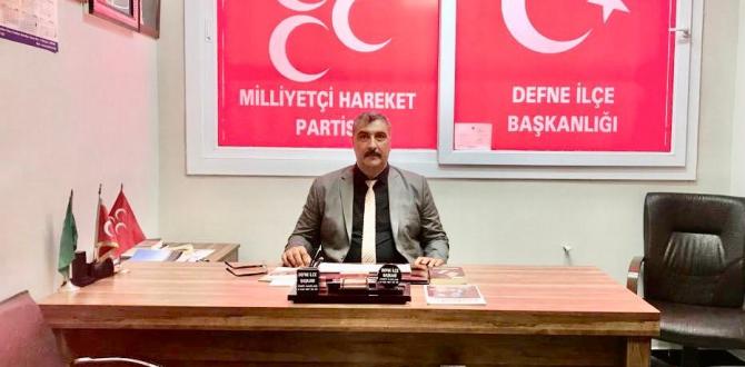 MHP Defne İlçe Başkanı Ferit Kaplan’dan Kurban Bayramı Mesajı