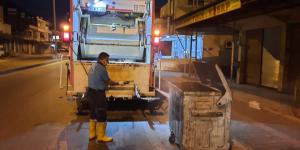 KONTEYNER DEZENFEKTE ÇALIŞMALARI GECE GÜNDÜZ DEMEDEN SÜRÜYOR