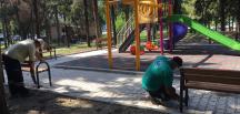 PARK VE YEŞİL ALANLAR GÜZELLEŞTİRİLİYOR