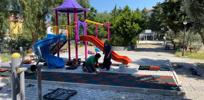 PARKLAR GÜZELLEŞTİRİLİYOR