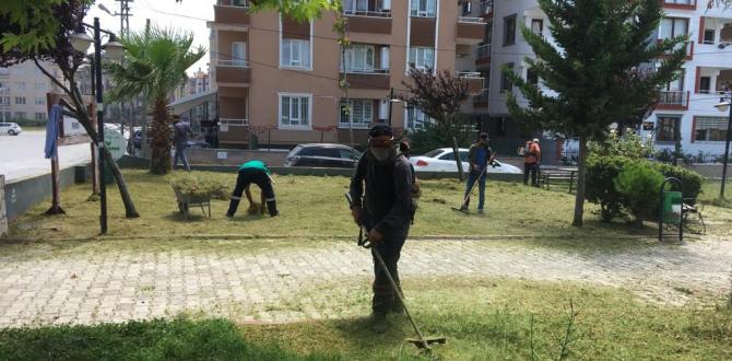 PARKLAR GÜZELLEŞTİRİLİYOR