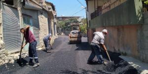 ANTAKYA BELEDİYESİ, YOL ÇALIŞMALARINDA HIZ KESMİYOR