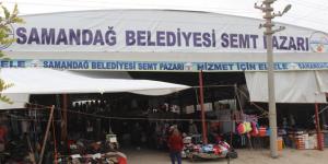Samandağ’da halk pazarları virüs nedeniyle kapatıldı