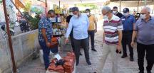 Payas’ta pazarlarda korona virüs denetimi