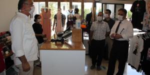 Dörtyol Kaymakamı Kayhan, Covid-19 denetiminde bulundu