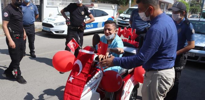 NF hastası İhsan’ın hayali gerçek oldu