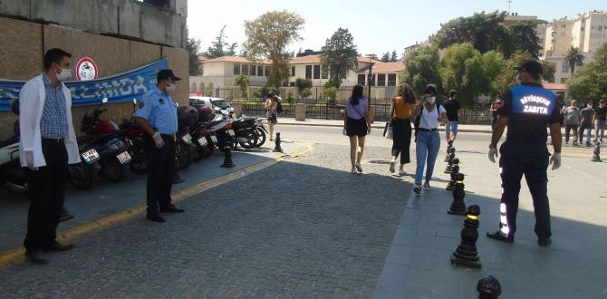 Hatay Büyükşehir, korona virüs denetimlerini sürdürüyor