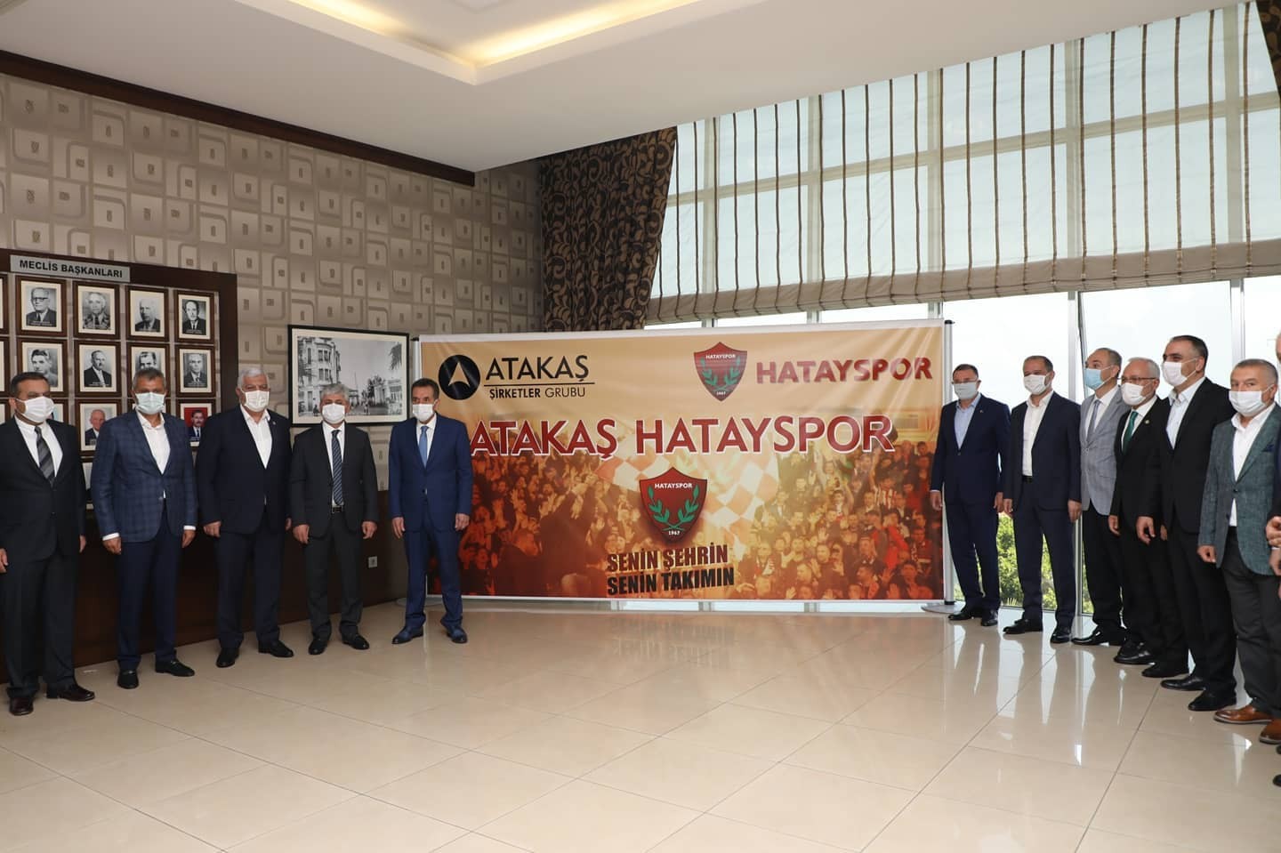 Hatayspor Un Isim Sponsoru Atakas Sirketler Grubu Oldu Hatay Buyuksehir Tv