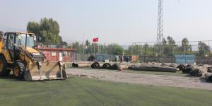 İskenderun’a FİFA standartlarında sentetik çim saha