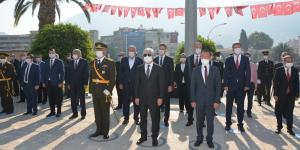 BAŞKAN YILMAZ 30 AĞUSTOS ZAFER BAYRAMI KUTLAMA PROGRAMINA KATILDI