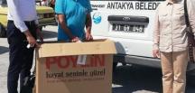 ANTAKYA BELEDİYESİ İHTİYAÇ SAHİPLERİNİN YÜZÜNÜ GÜLDÜRMEYE DEVAM EDİYOR