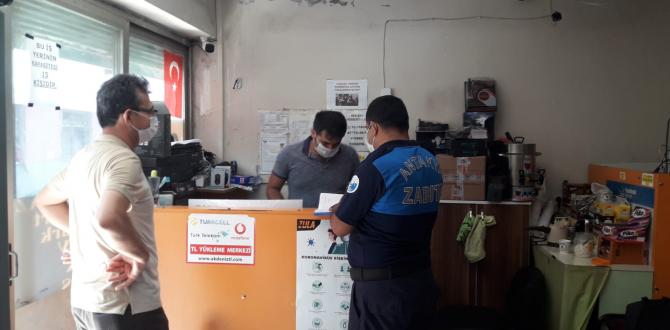 İŞLETMELERDE MASKE – MESAFE – TEMİZLİK DENETİMLERİ