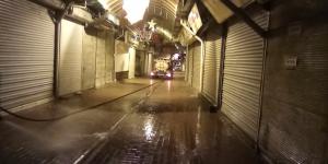 SARAY (HÜRRİYET) CADDESİ VE UZUN ÇARŞI’DA YIKAMA ÇALIŞMALARI