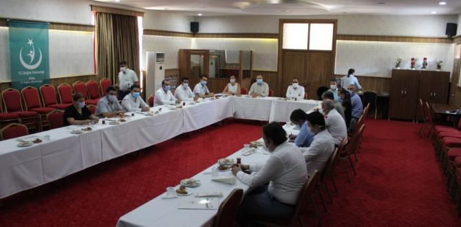 Sağlıkta çalışmalar değerlendirildi