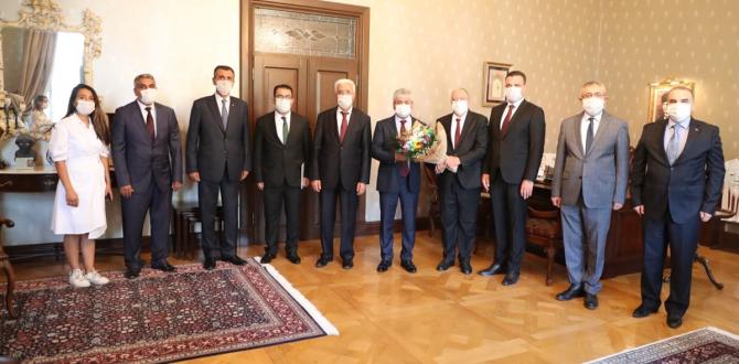 Vali Doğan’a Ahilik Haftası Ziyareti