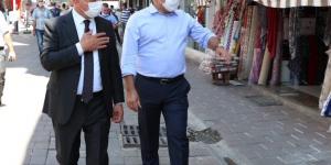 Vali Doğan Kırıkhan’da Covid-19 Denetimi Yaptı