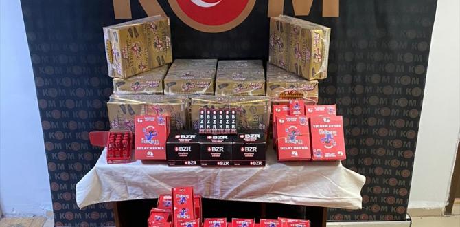 İskenderun’da tarihi eser ve kaçakçılık operasyonu