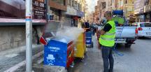 SAMANDAĞ GENELİNDE DEZENFEKTE ÇALIŞMALARI SÜRDÜRÜLÜYOR