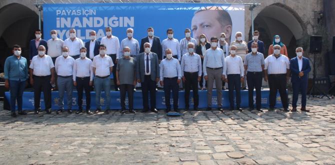 AK Parti Payas ve Arsuz İlçe Kongresi gerçekleştirildi