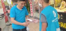 Erzin Ülkü Ocakları bin maske dağıttı