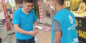 Erzin Ülkü Ocakları bin maske dağıttı