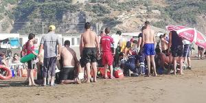 Denize giren 3 kişi boğulmaktan kurtarıldı