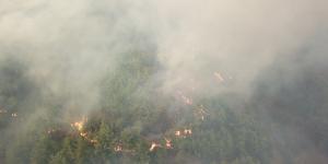 Hatay’daki orman yangınında bir köy daha tahliye edildi