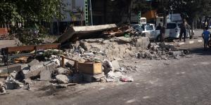 Tır kulübeye çarptı bekçi yaralandı