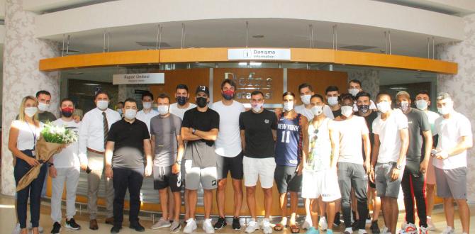 Hatayspor’da futbolcular sağlık kontrolünden geçirildi