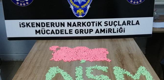 İskenderun’da uyuşturucu operasyonu: 10 gözaltı