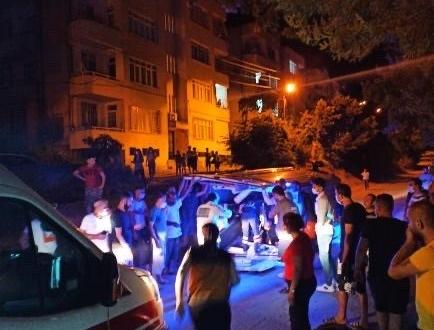 İskenderun’da hasta almaya giden ambulans devrildi