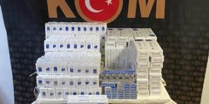 Tırdan bin 740 paket kaçak sigara çıktı