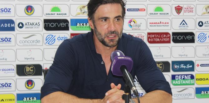 Atakaş Hatayspor – Kasımpaşa maçının ardından