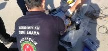 İskenderun Körfezi açıklarında uyuşturucu operasyonu
