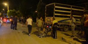 Samandağ’da pikap ile motosiklet çarpıştı: 1 yaralı