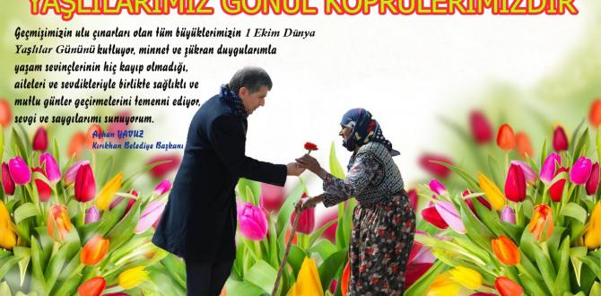BAŞKAN YAVUZ’UN “1 EKİM DÜNYA YAŞLILAR GÜNÜ” KUTLAMA MESAJI