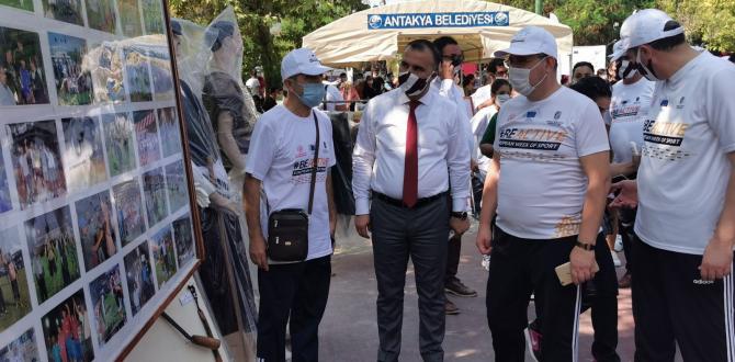 ANTAKYA BELEDİYESİ’NDEN AVRUPA SPOR HAFTASI ETKİNLİĞİNE LOJİSTİK DESTEK