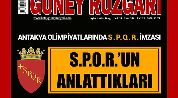 Hatay Güney Rüzgarı Dergisi’nin Eylül sayısı çıktı