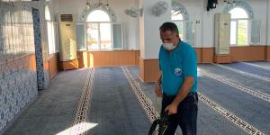 İBADETHANELERDE TEMİZLİK ÇALIŞMALARI TİTİZLİKLE YÜRÜTÜLÜYOR
