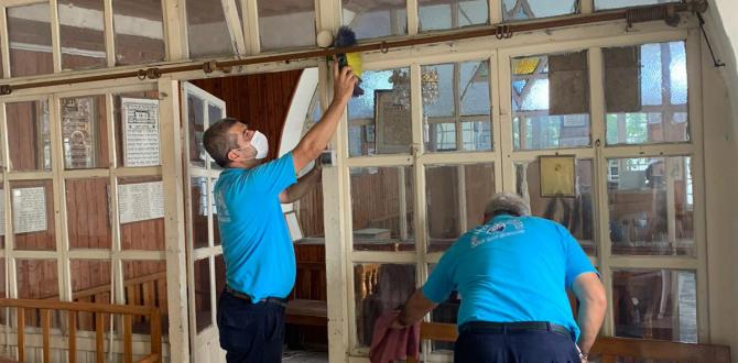 TÜM İBADETHANELER ANTAKYA BELEDİYESİ EKİPLERİNCE TEMİZLENİYOR