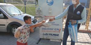 Antakya Belediyesi Maske Dağıtımlarına Devam Ediyor